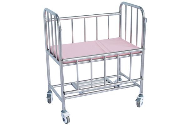 E27不銹鋼床邊嬰兒車(升降護(hù)欄)